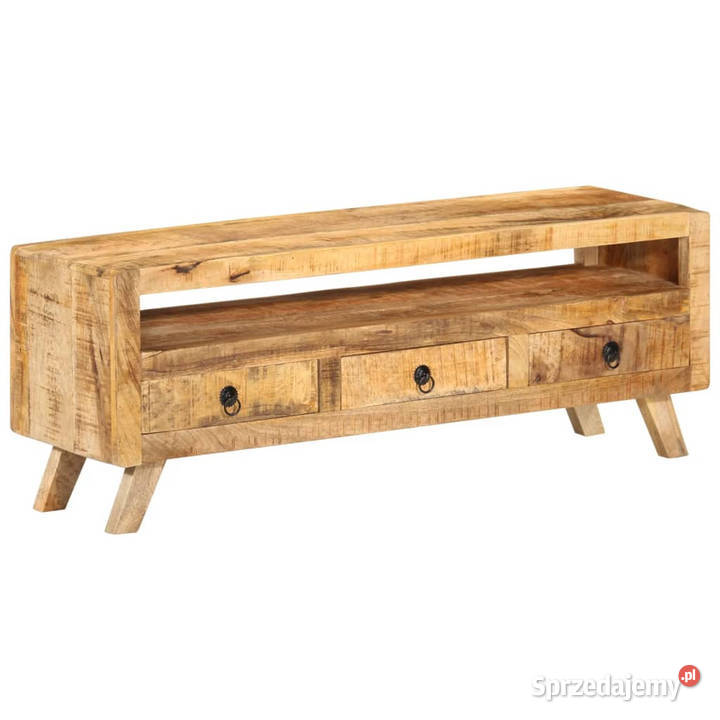 Szafka pod telewizor 110x30x40 lite drewno mango Warszawa sprzedam