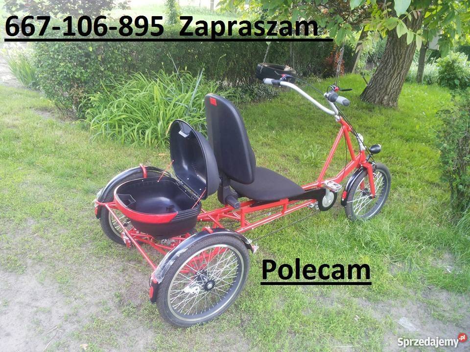 Rower Trójkołowy rehabilitacyjny