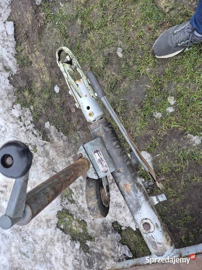 Przyczepka laweta do minikoparki 3x13 Auwarter towarowe