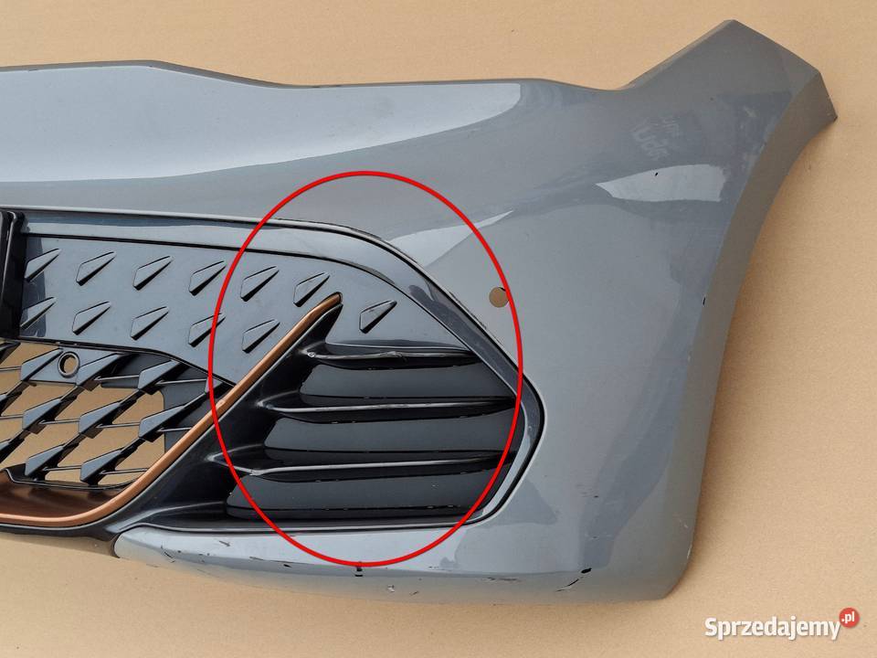 SEAT CUPRA BORN ZDERZAK PRZÓD PRZEDNI KRATKA PDC sprzedam