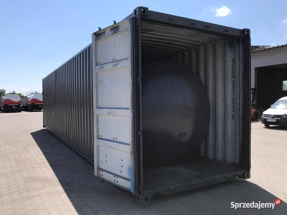 Zbiornik stalowy 40000 paliwo w kontenerze Tank Oświęcim