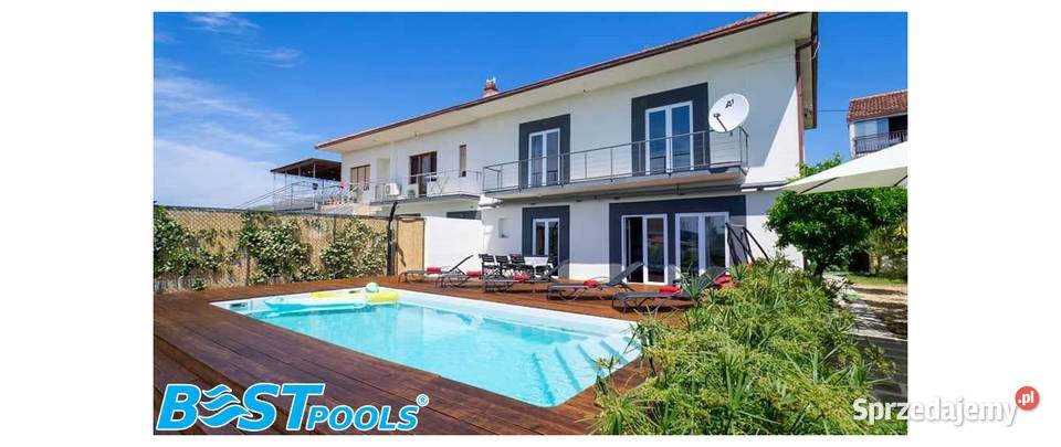 Basen poliestrowy SANTORINI 105x37x155 marki Kielce sprzedam