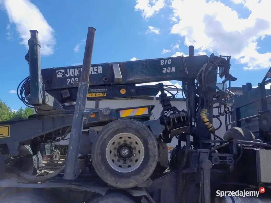 samochód do przewozu drewna dłużycy zestaw małopolskie