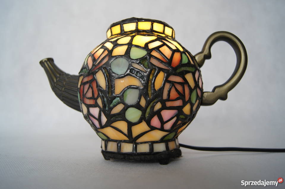 Lampka witrażowa w stylu Tiffany pomorskie Chojnice sprzedam