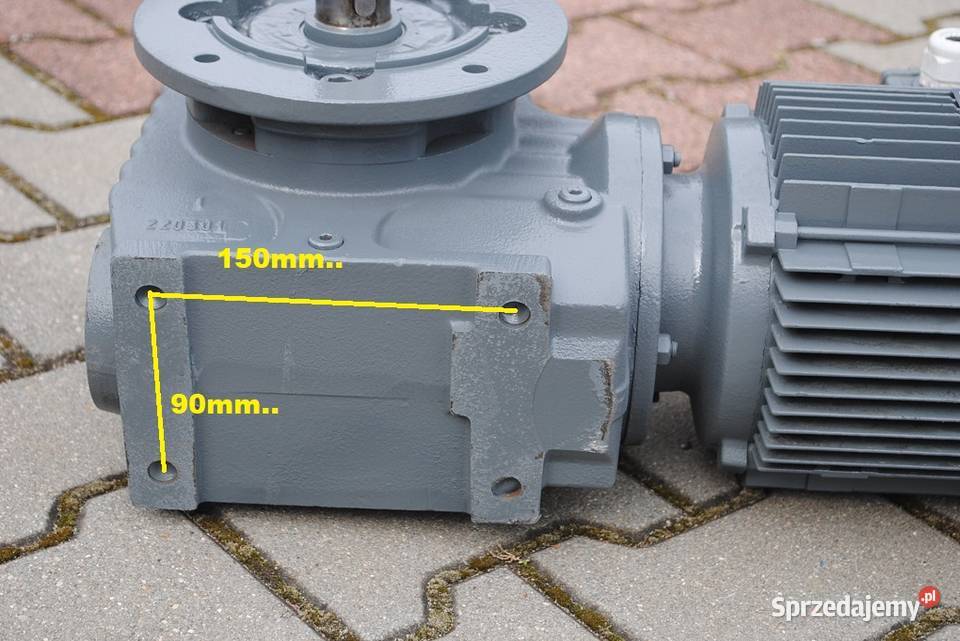 Motoreduktor kątowy 22kw 41obrmin firmy SEW Kargowa