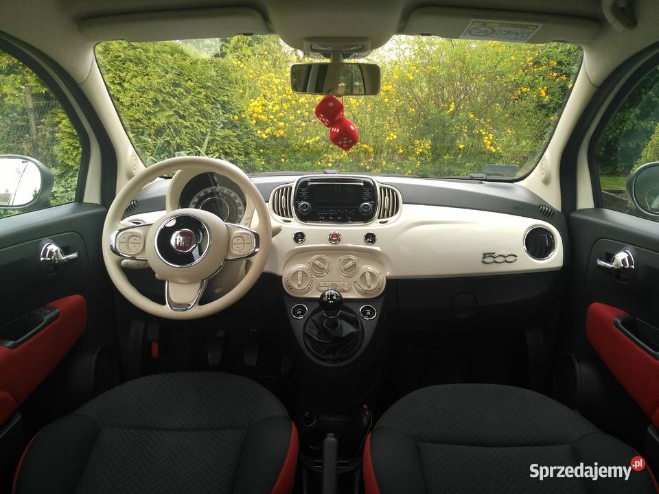 Fiat 500 12 benzyna SALON POLSKA klimatyzacja Kozłów Biskupi sprzedam