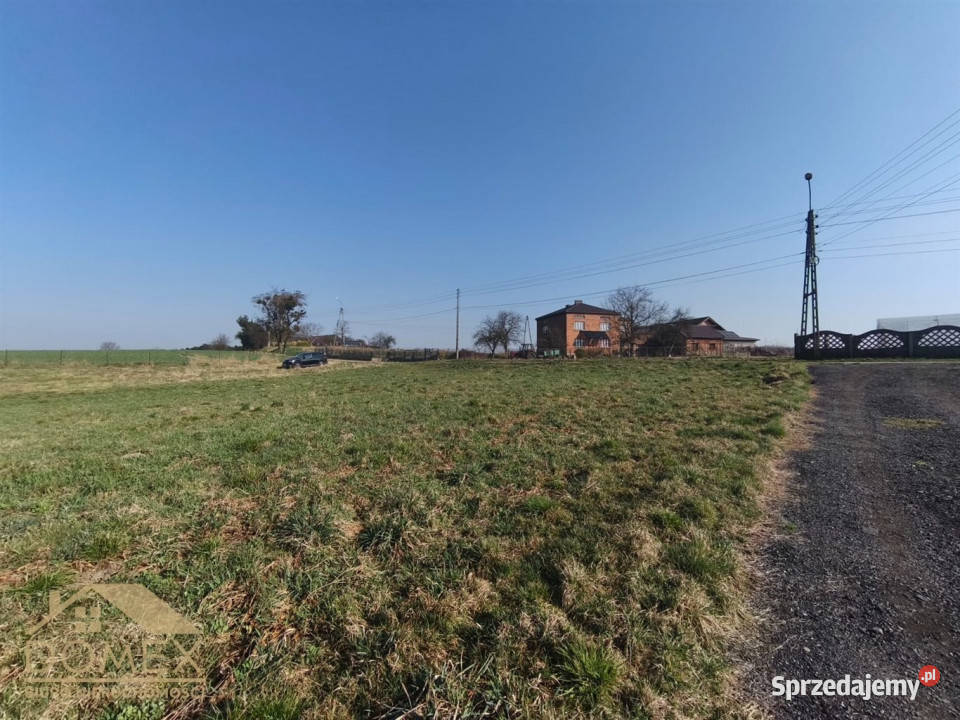 sprzedaży gruntu Rzuchów 4811m2