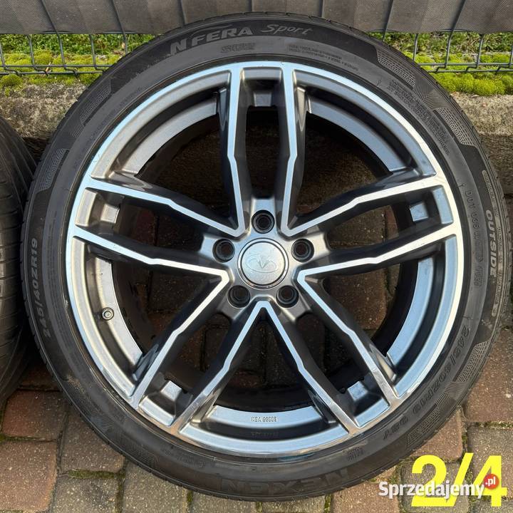 19 Infinity q50 q60 z czujnikami kola felgi Lubasz