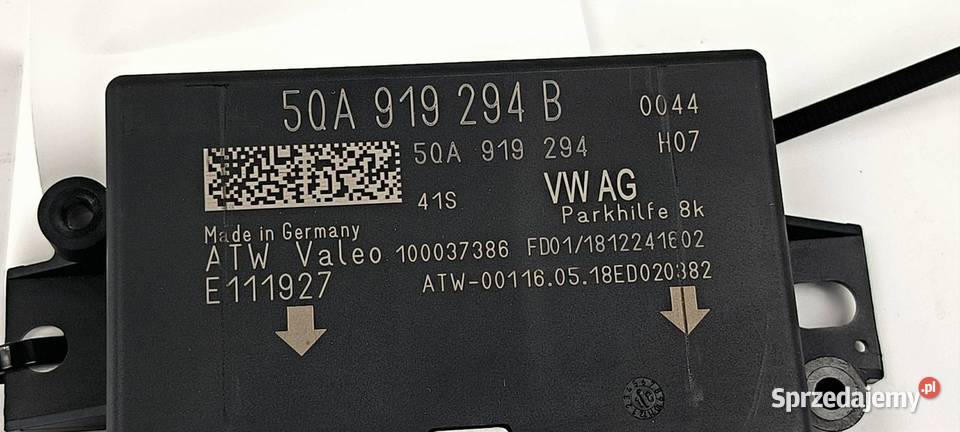 MODUŁ VOLKSWAGEN CRAFTER II 7C 5QA919294B Części samochodowe Lipno