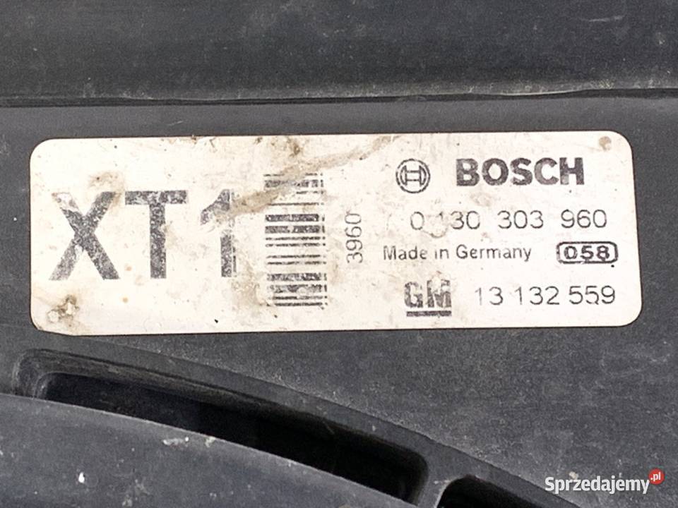 WENTYLATOR KLIMATYZACJI OPEL ASTRA H 0130303960 Wentylatory chłodnic klimatyzacji