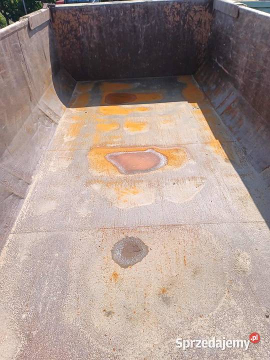 Przyczepa wywrotka wanna tandem koła balonowe Śmigiel