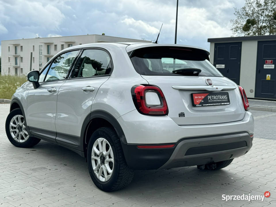 Fiat 500x 10 120 LED Asystent Pasa Ruchu srebrny 500X warmińsko-mazurskie Mrągowo