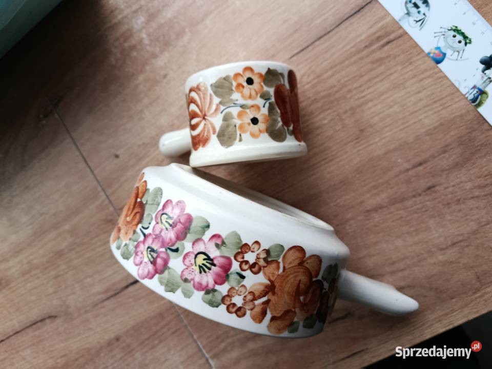 Włocławek naczynia z rączką kokilki ręcznie Choszczno