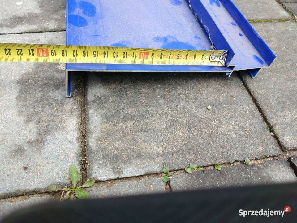 Parapety aluminiowe zewnętrzne do garażu itd Bełchatów