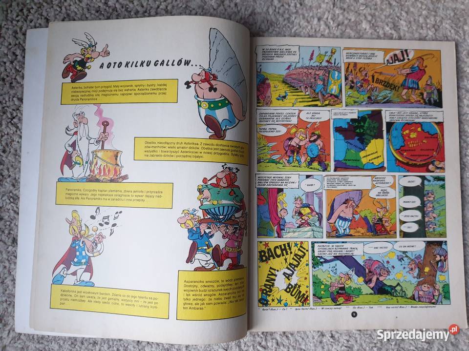 Asterix 1 wydanie pierwsze 1990 Gdynia