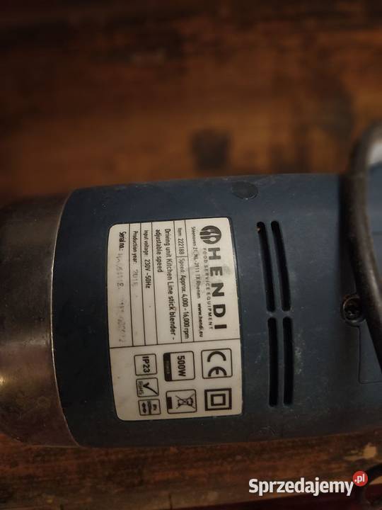 Blender Hendi 500w 400016000 rpm 222188 dolnośląskie Wrocław