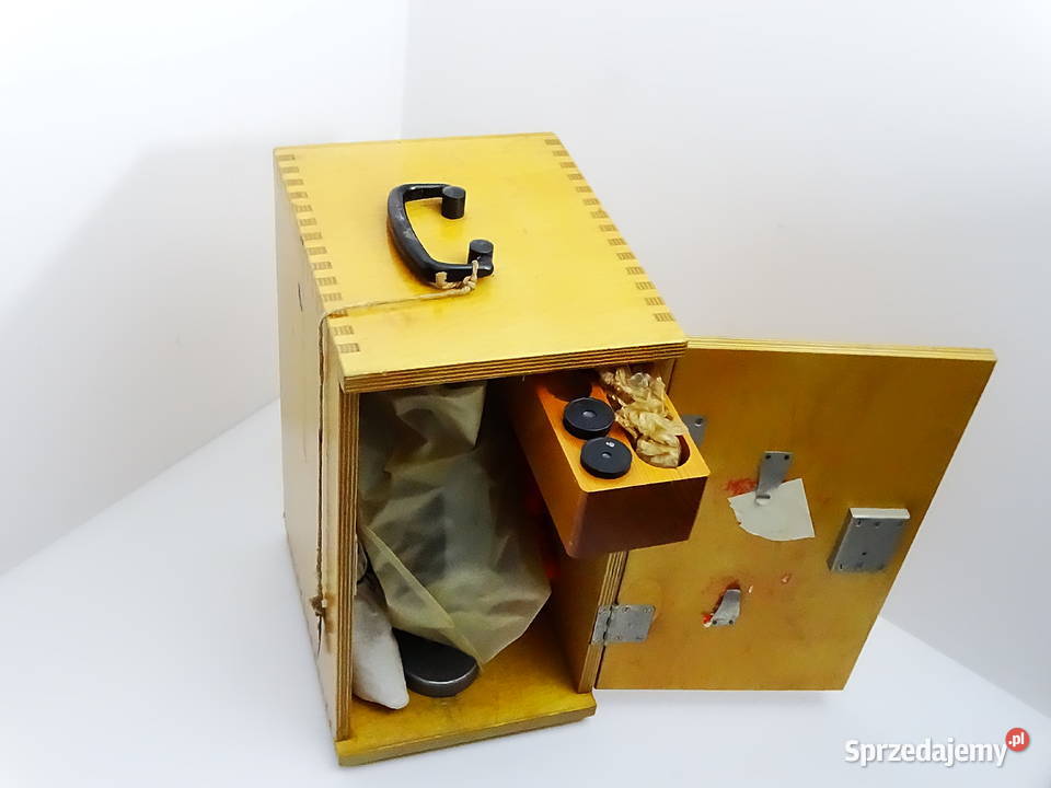 Mikroskop MBR1 ZSRR kolekcjonerski z walizką Biłgoraj