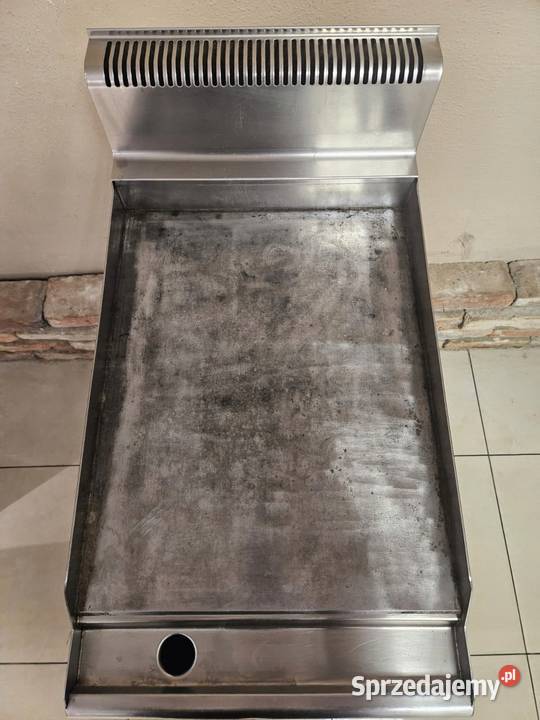 Płyta grillowa elektryczna gładka Giga 37 kW Góra