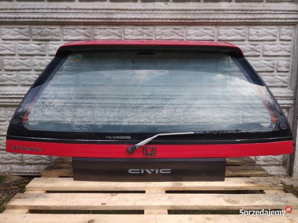 Honda Civic IV 4 klapa bagażnika kompletna Klapy bagażnika Sieradz sprzedam