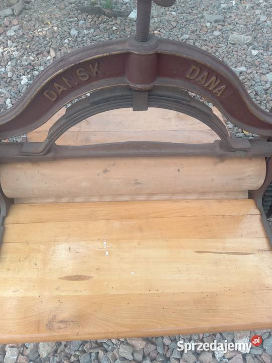 Stary magiel wyciskarka Gdów