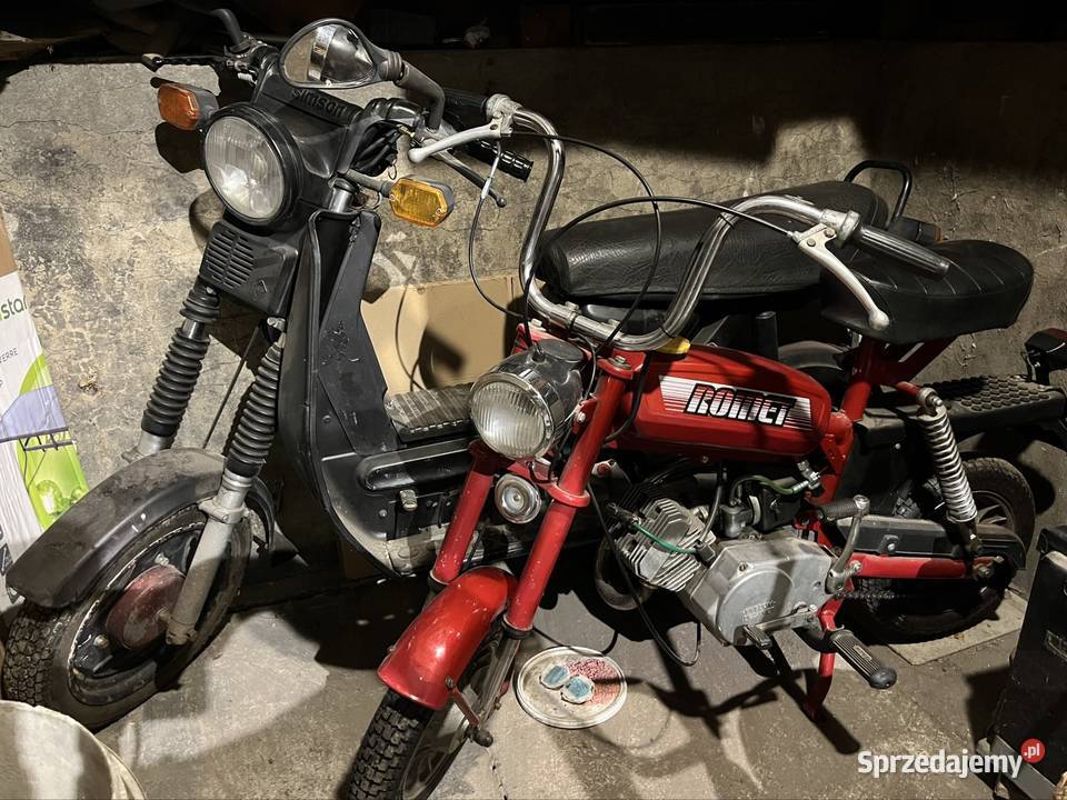 Motorynka i Simson skuter Gruszów sprzedam