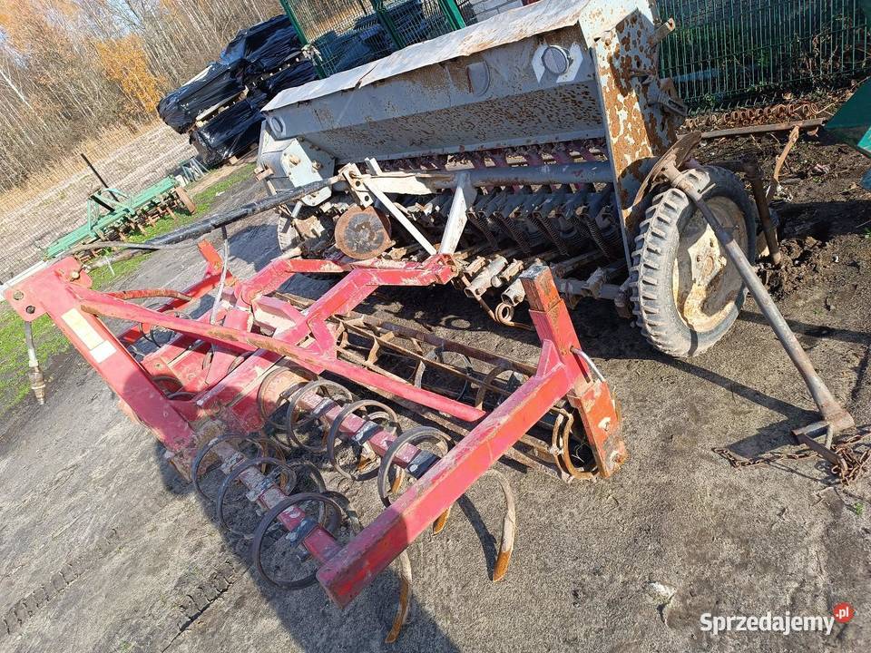 Agregat uprawowo siewny zestaw Skrzynno