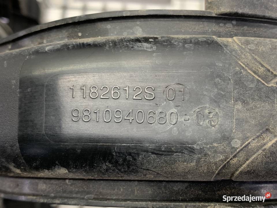 KOLEKTOR SSĄCY CITROEN C3 III 9810940680 12 83