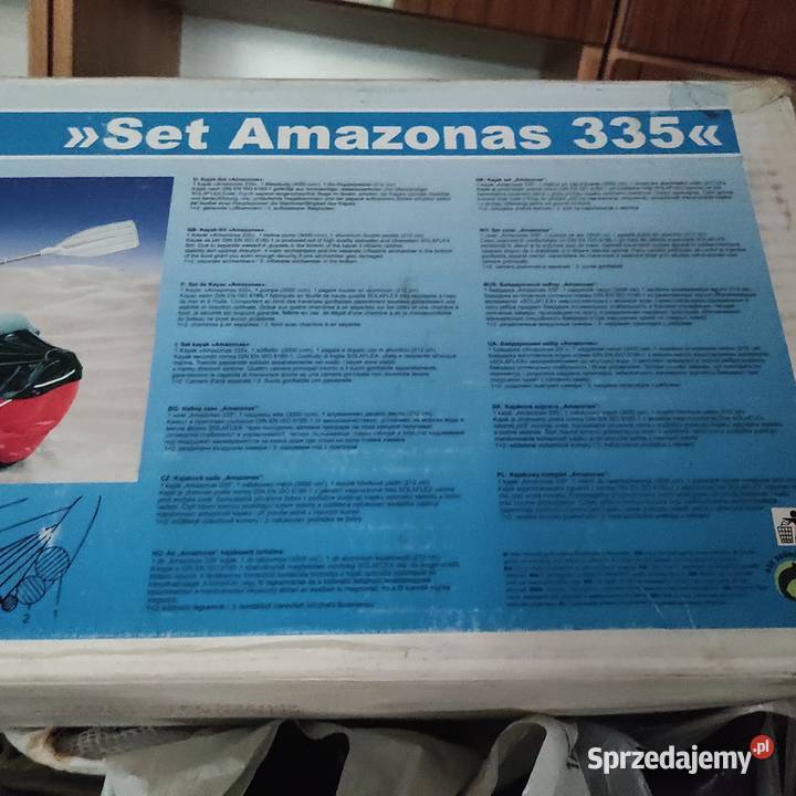 kajak niemiecki 2 osobowy pompowany set świętokrzyskie Jędrzejów