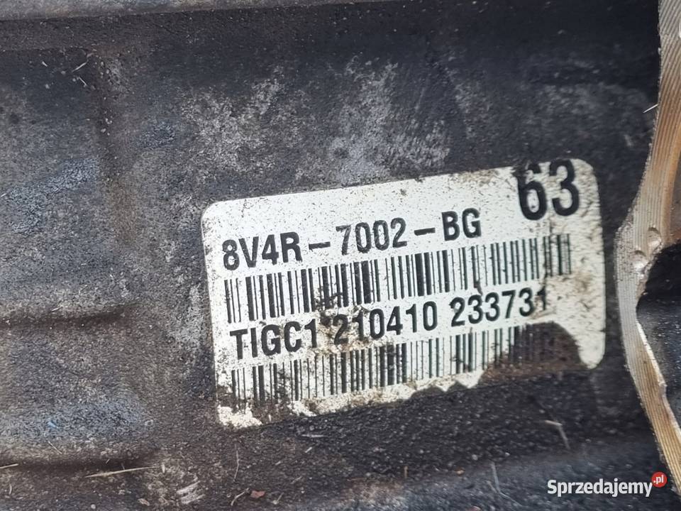 Ford Kuga I 20 TDCI SKRZYNIA BIEGÓW 8V4R7002BG osobowe Chełm