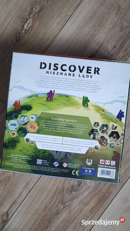 Gra planszowa Discover Nieznane Lądy Zielona Góra