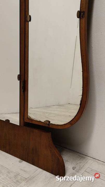 lustro stare do toaletki łazienki vintage Lustra łódzkie