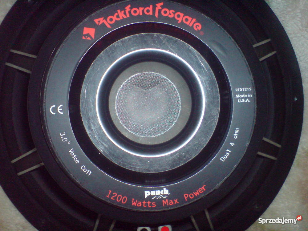 Subwoofer Rockford Fosgate Punch RFD1215 Warszawa