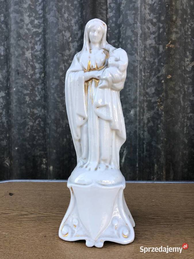 Antyk figurka porcelanowa Maryja