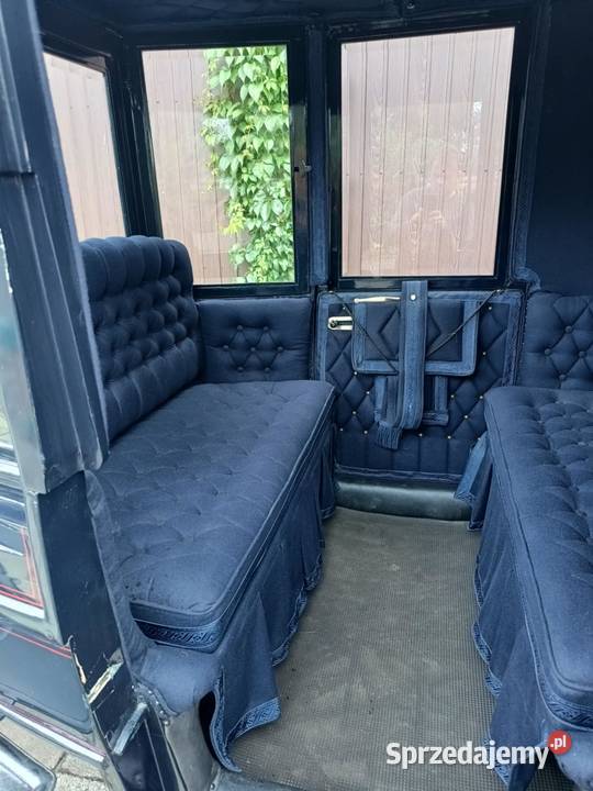 Glaslandauer Granatowy Lando Powóz Bryczka