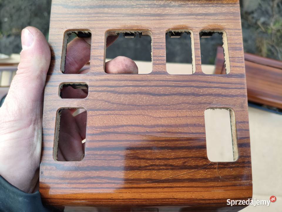 Drewno nawiewu popielniczka panel lewarka