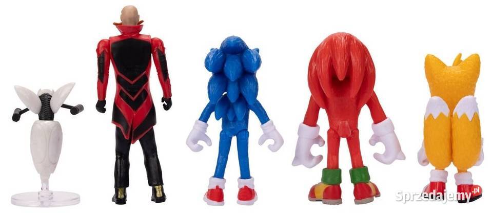 Zestaw 5 Figurek Sonic The Hedgehog 2 Movie Plastik  Mogilany