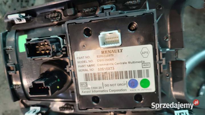 Panel sterowania 8200326970 Renault Laguna II osobowe Książ Wielkopolski