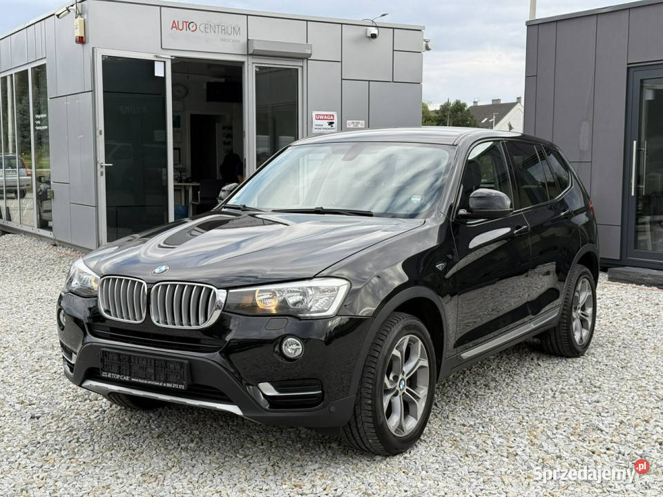 BMW X3 20D 150 2015r skóry Navi hak zadbana F25 Zarejestrowany w Polsce dolnośląskie Wrocław