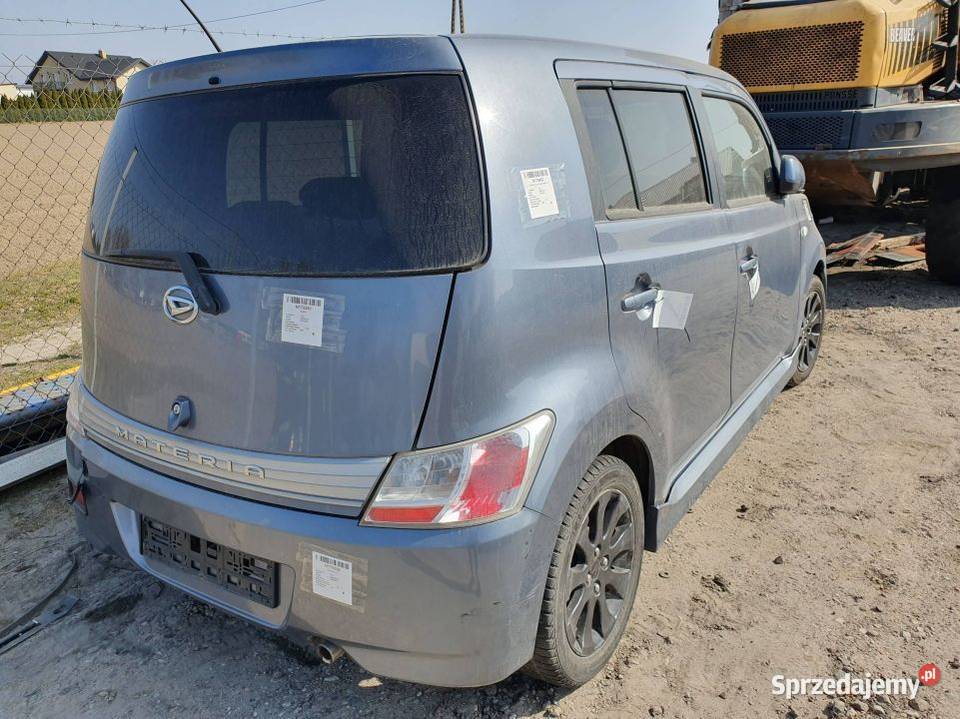 ĆWIARTKA BŁOTNIK PRAWY TYŁ DAIHATSU MATERIA S30 kujawsko-pomorskie Lipno sprzedam