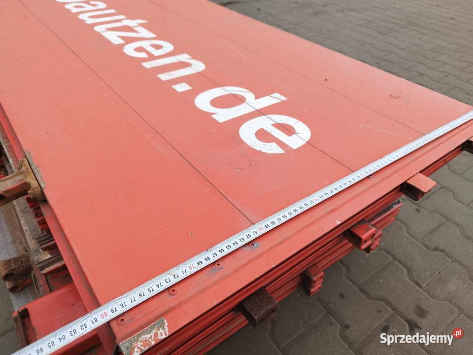 Burty aluminiowe 2605 x 81 1965 x 81 wielkopolskie Strzyżew sprzedam