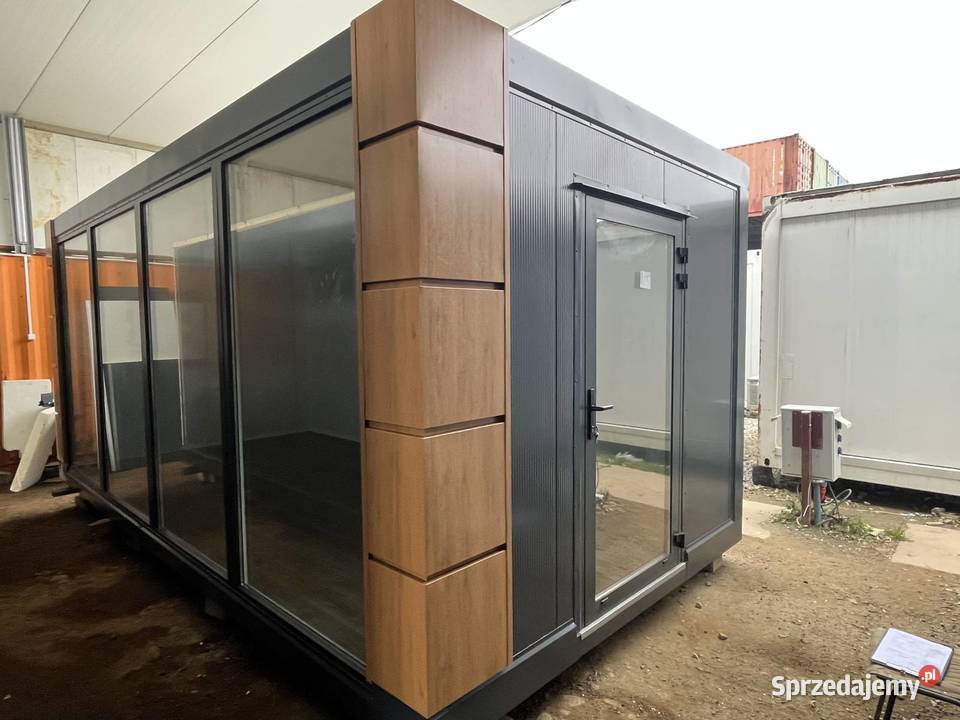 KONTENER PAWILON HANDLOWY Z WITRYNAMI 36 OPEN Wrocław