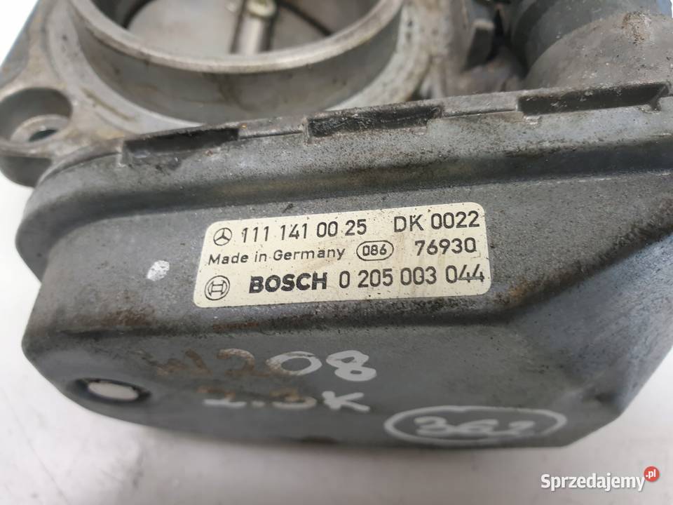 PRZEPUSTNICA Mercedes W208 23 K 1111410025