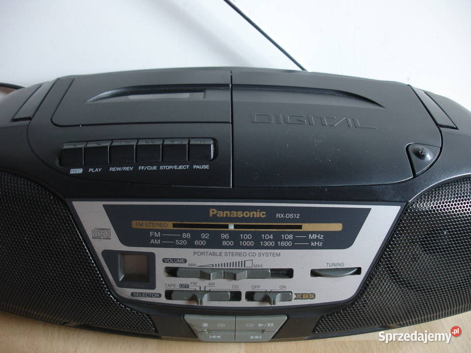 Radiomagnetofon PANASONIC RXDS12 Zielona Góra sprzedam