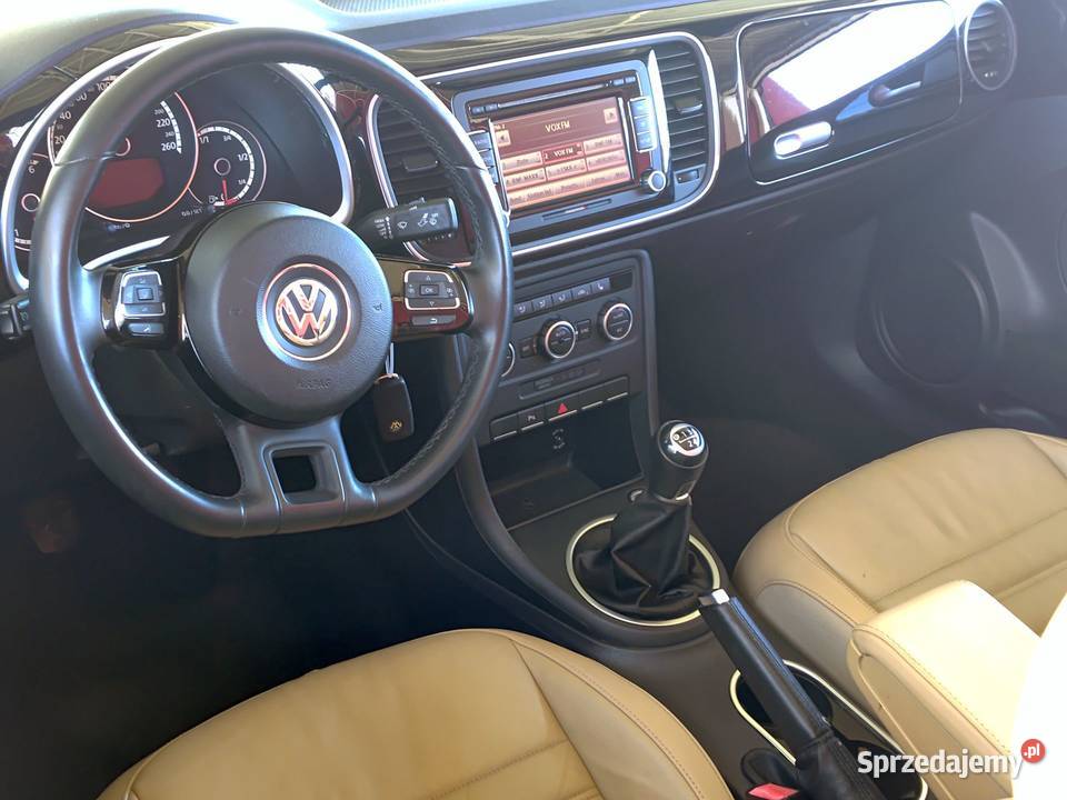 Cabrio Limitowana wersja 50s Bixen Kremowe skóry Motoryzacja Jędrzejów
