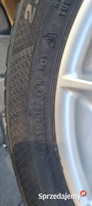 BMW E39 oryginalne felgi 16 plus opony zimowe Warszawa