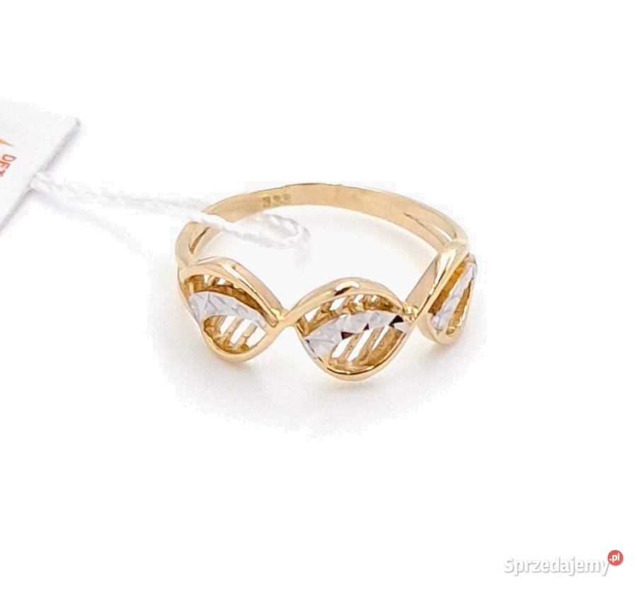 Pierścionek r12 Złoty pr333 bezkamieniowy Z484 Poznań sprzedam
