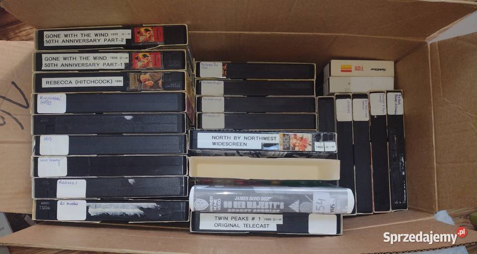Sprzedam filmy VHS na kasetach seriale filmy Kultura i Rozrywka