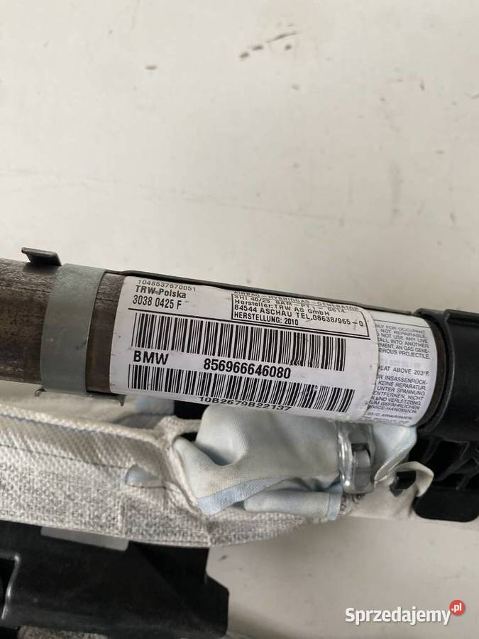 Poduszka Kurtyna BMW E90 Pozostałe sprzedam