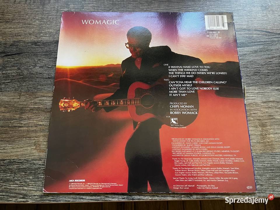 Bobby Womack Womagic 1986 Soul Funk RB sprzedam