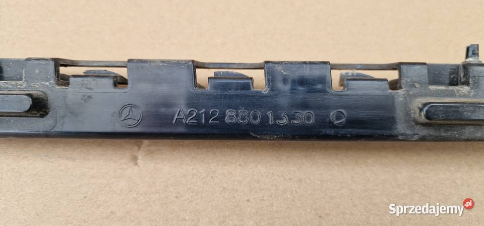 MERCEDES W212 ŚLIZG ZDERZAKA LEWY TYŁ Części samochodowe